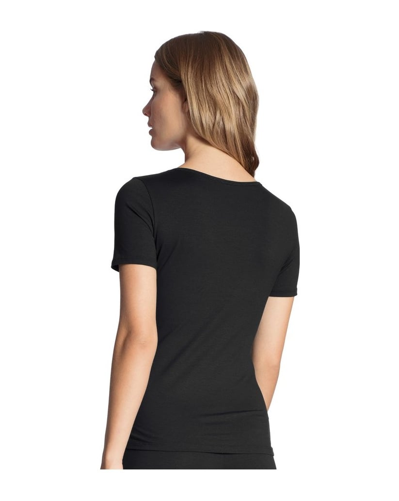 Calida-Damen-Unterhemd-1er-Pack-Natural-Comfort-Top-schwarz