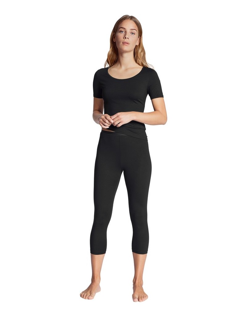 Calida-Damen-Unterhemd-1er-Pack-Natural-Comfort-Top-schwarz