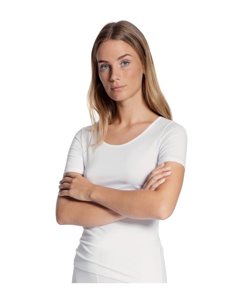 Calida-Damen-Unterhemd-1er-Pack-Natural-Comfort-Top-weiss