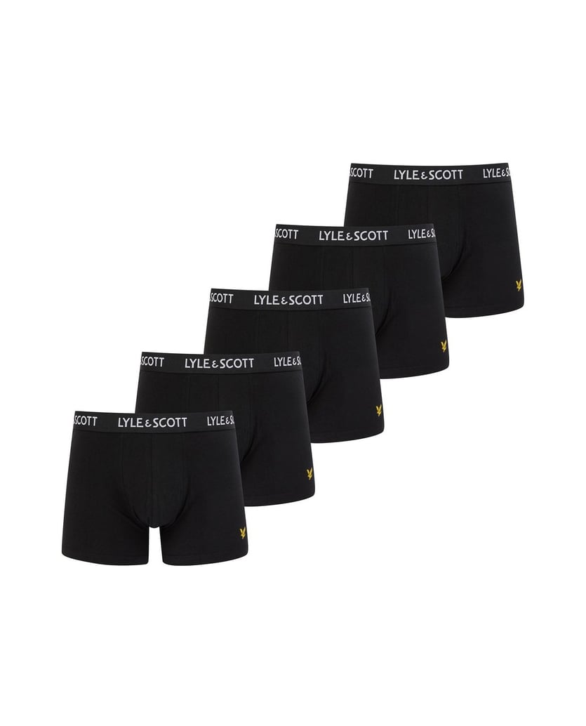 Lyle-&-Scott-Herren-Boxershort-5er-Pack-Miller-schwarz