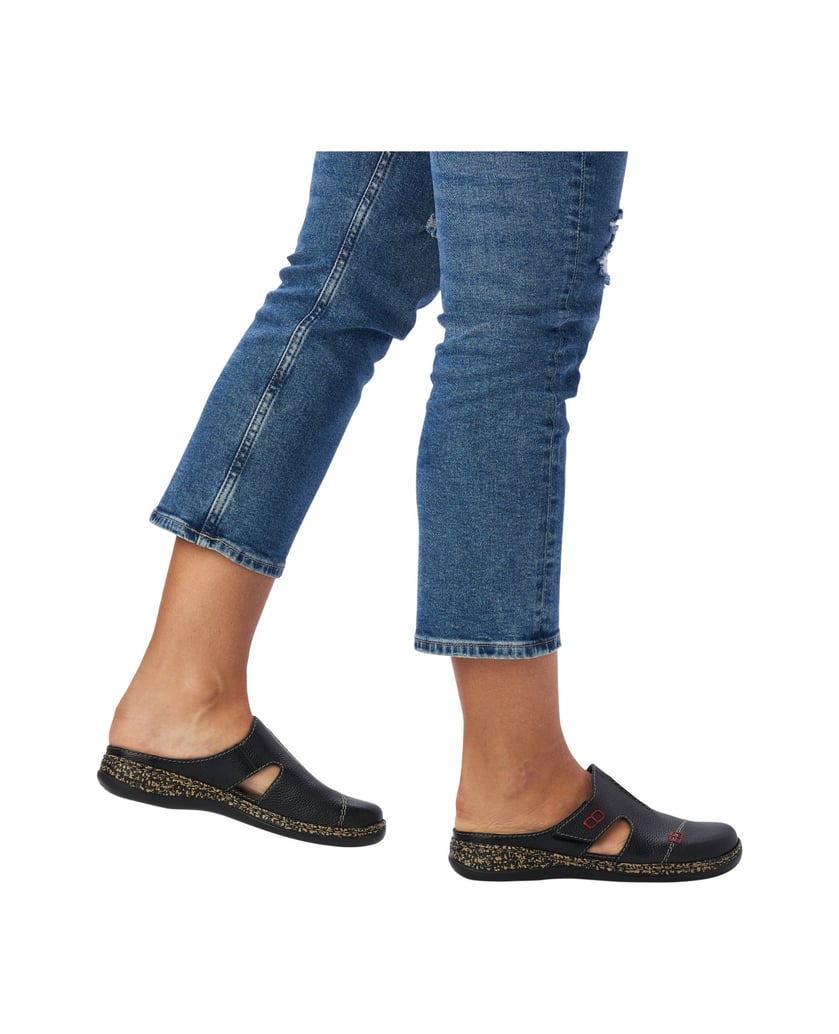Rieker-Clogs-46362-schwarz