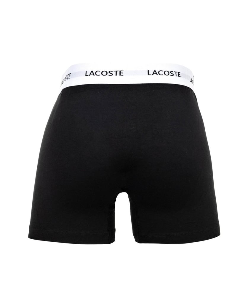 LACOSTE-Herren-Boxershort-3er-Pack-PACK-DE-3-BOXERS-LONGS-schwarz