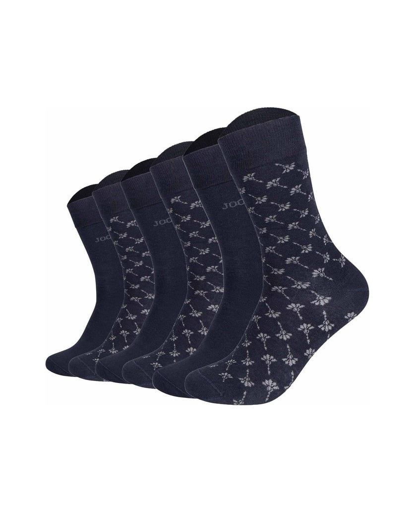 Joop-Unisex-Socken-6er-Pack-Premium-Essential-Iconic-Socks-6P-dunkelblau
