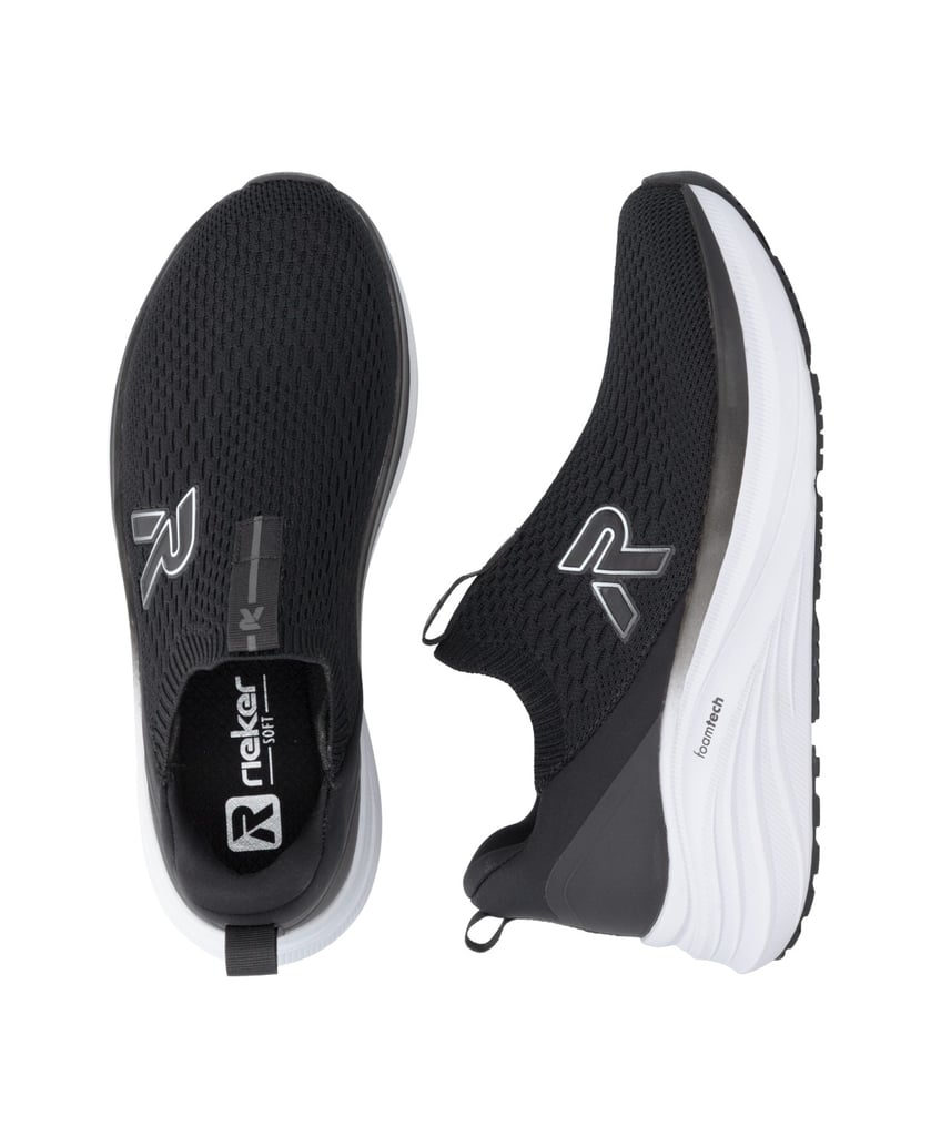 Rieker-Sport-Sneaker-Low-W4100-schwarz
