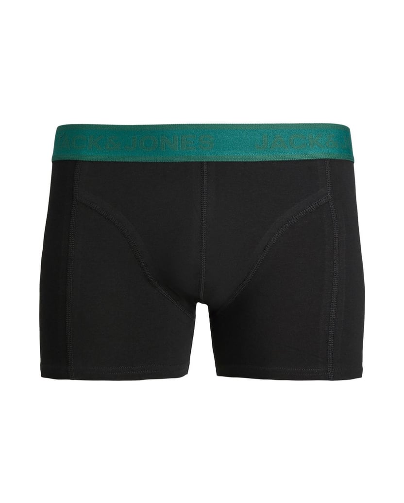 Jack-&-Jones-Herren-Boxershort-5er-Pack-JACWESLEY-SOLID-TRUNKS-5-PACK-schwarz