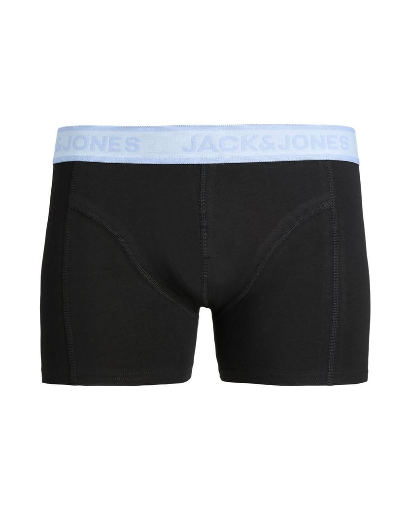 Jack-&-Jones-Herren-Boxershort-5er-Pack-JACWESLEY-SOLID-TRUNKS-5-PACK-schwarz