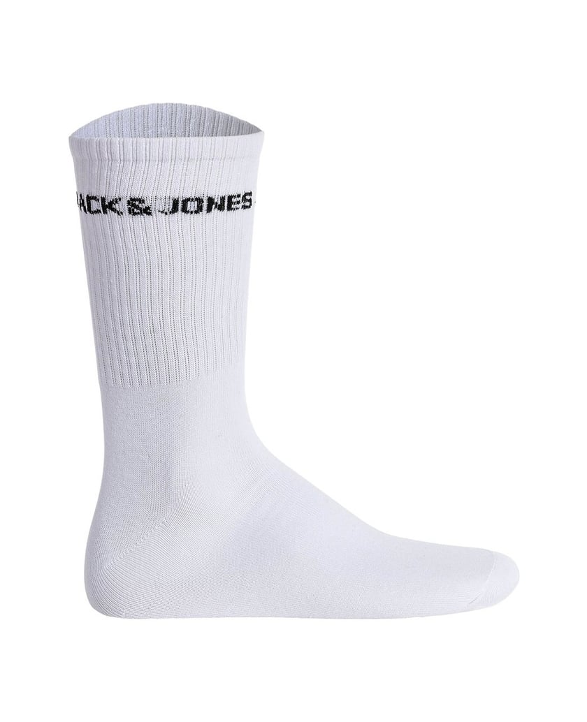 Jack-&-Jones-Herren-Socken-10er-Pack-JACBASIC-LOGO-TENNIS-SOCK-10-PACK-weiss