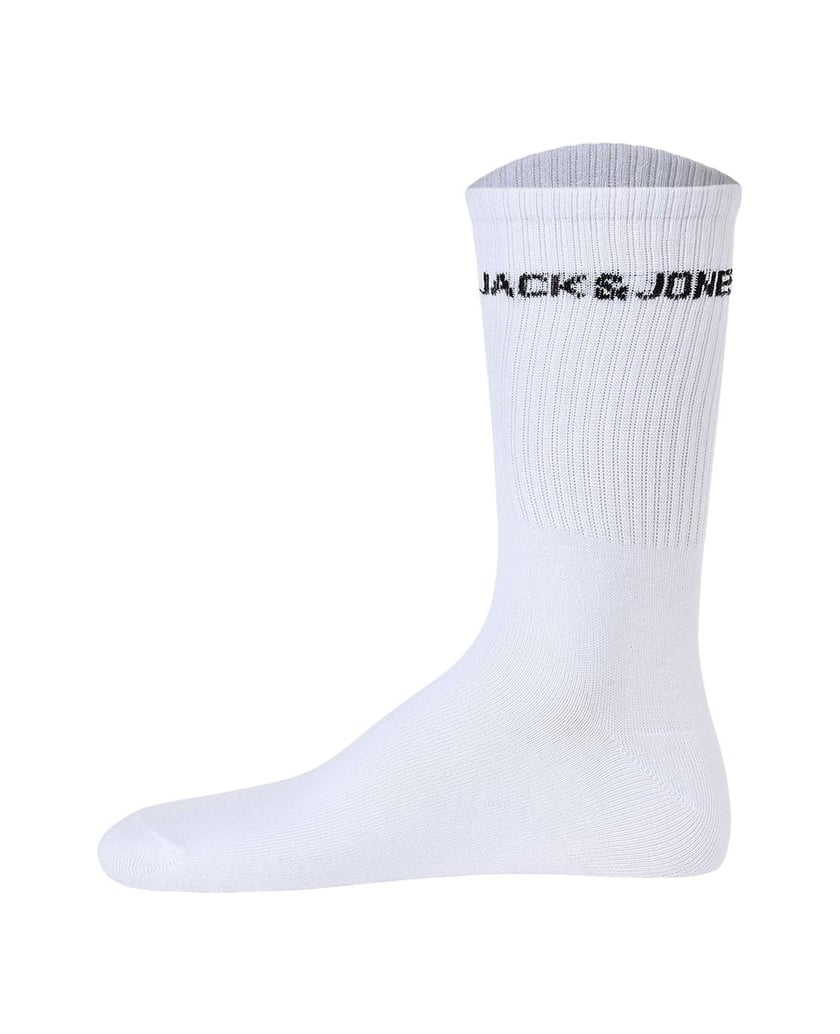 Jack-&-Jones-Herren-Socken-10er-Pack-JACBASIC-LOGO-TENNIS-SOCK-10-PACK-weiss
