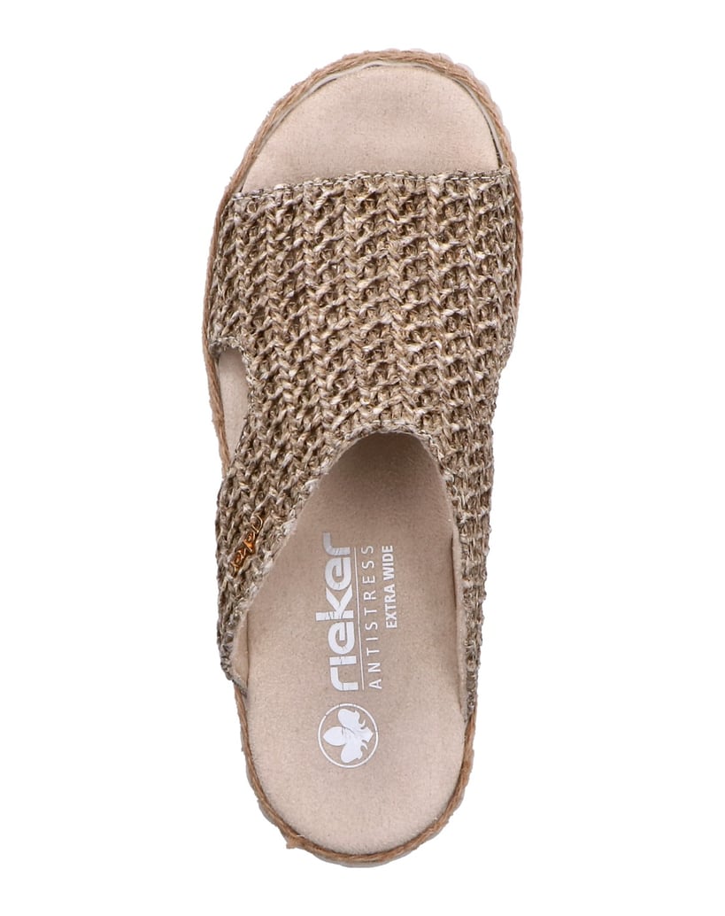 Rieker-Pantoletten-69280-beige