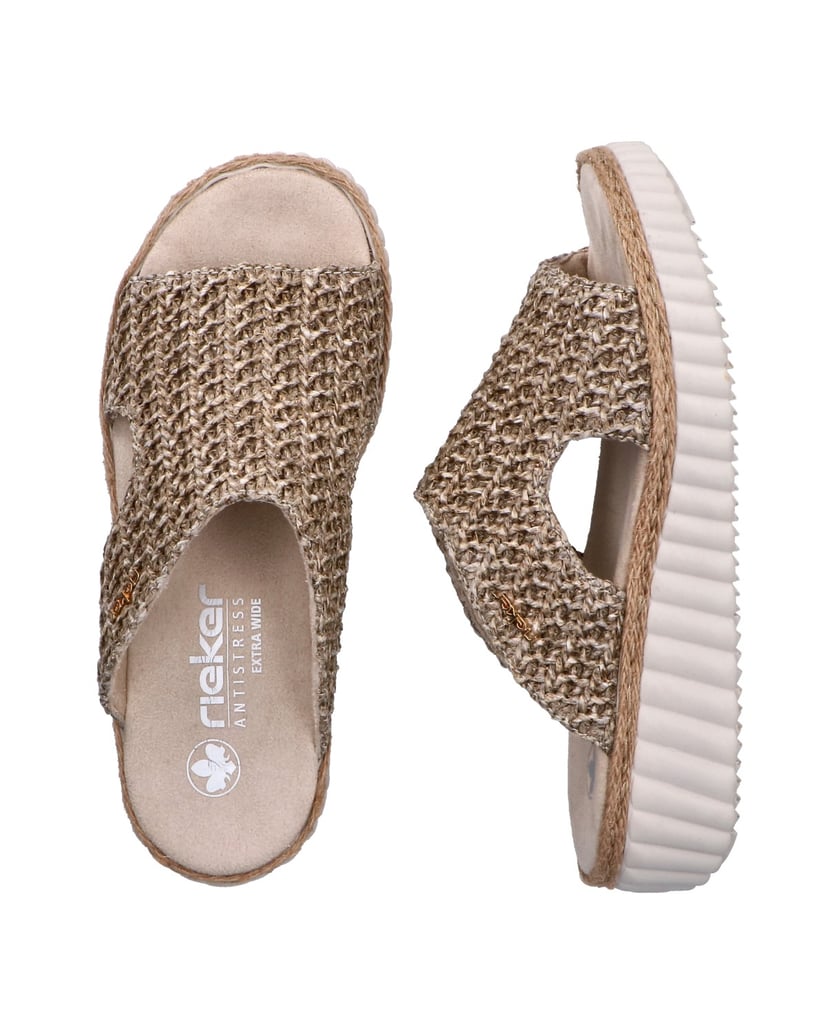 Rieker-Pantoletten-69280-beige
