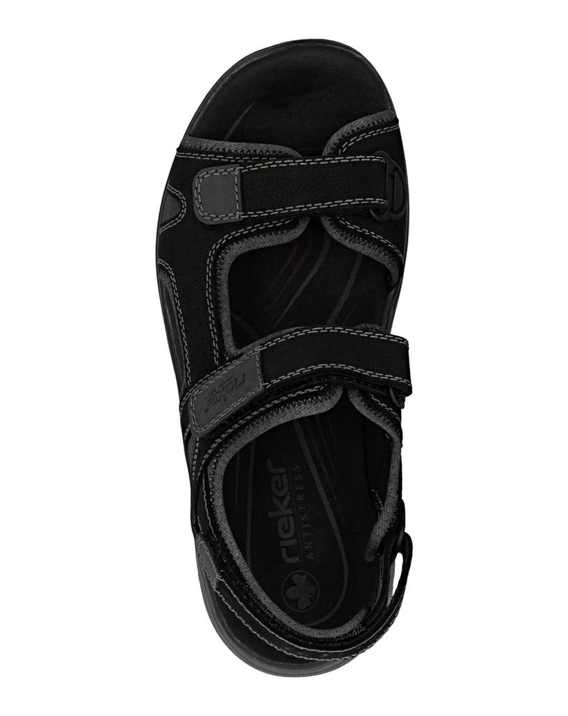 Rieker-Trekkingsandalen-26450-schwarz