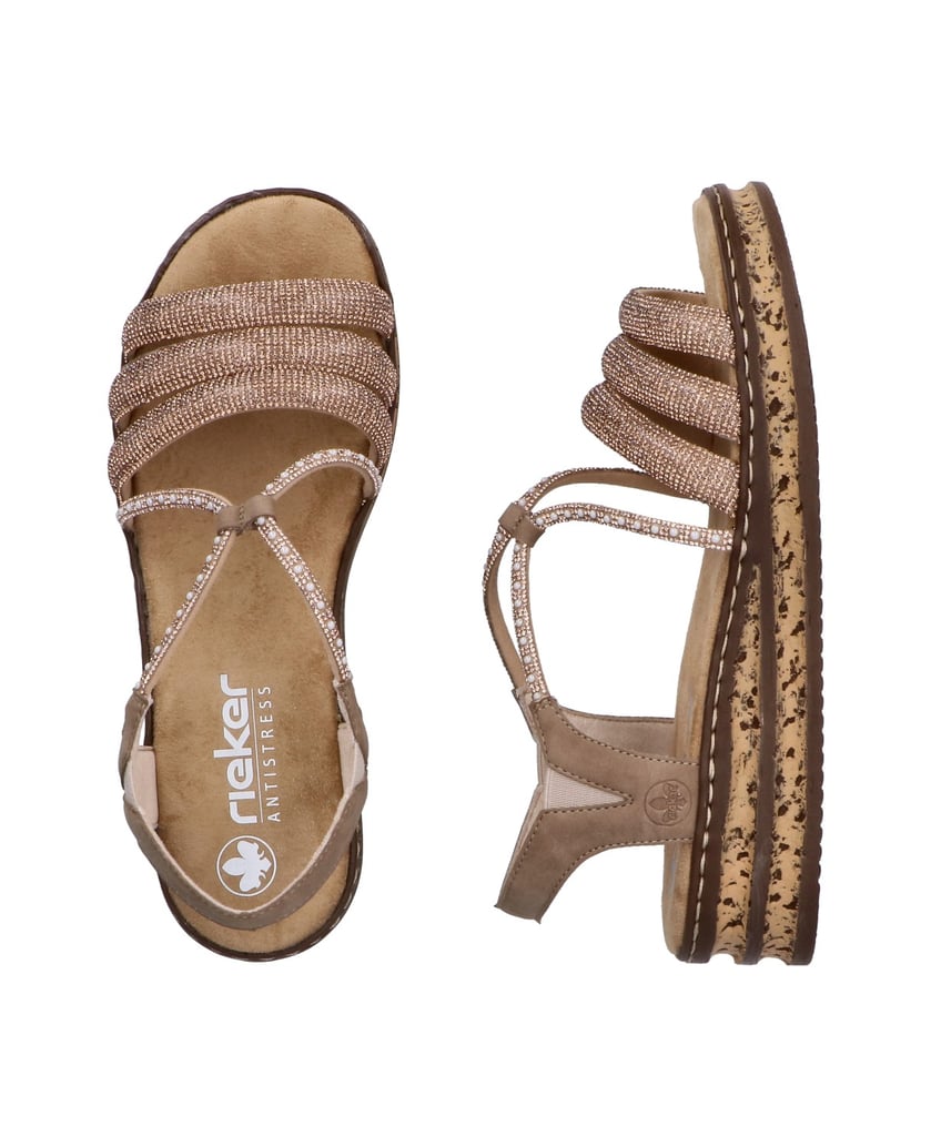 Rieker-Keilsandaletten-62977-gold