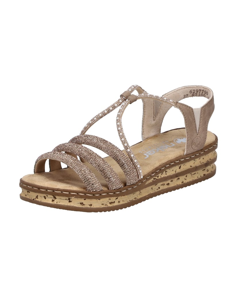 Rieker-Keilsandaletten-62977-gold