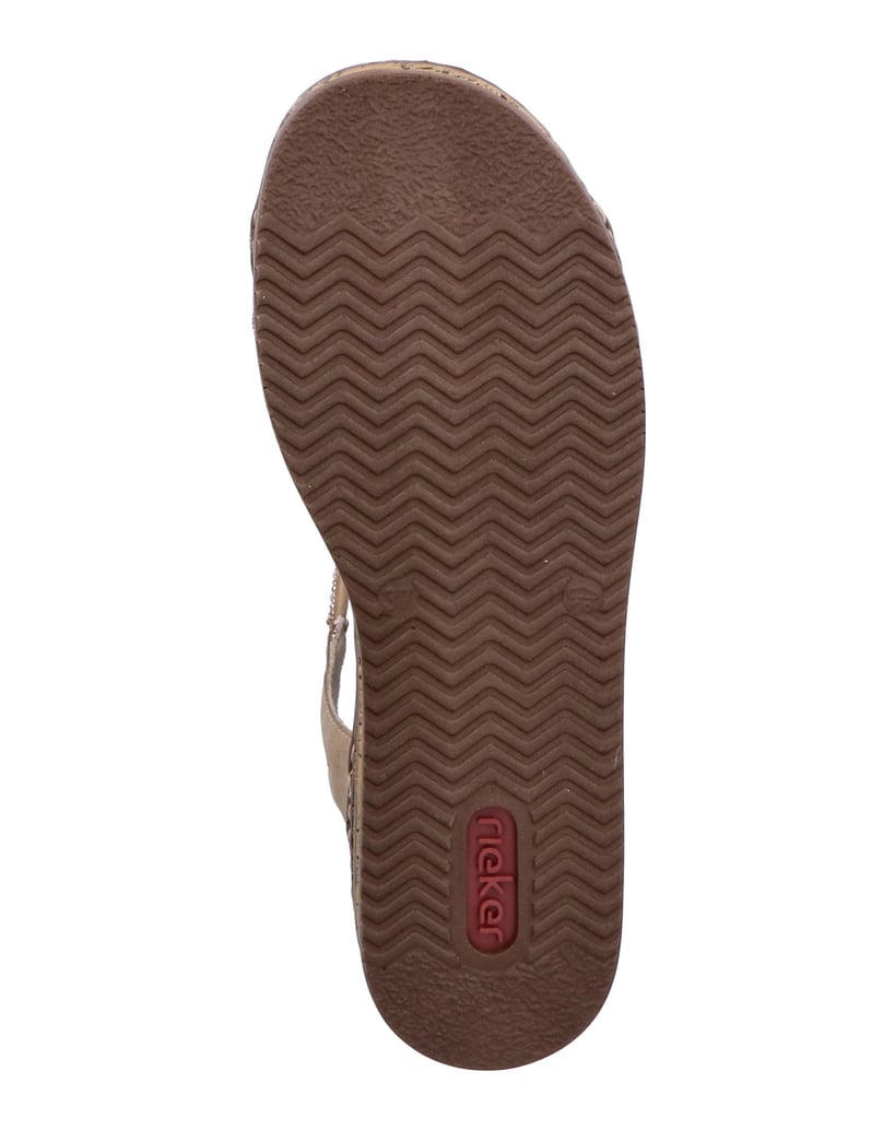 Rieker-Keilsandaletten-62977-gold