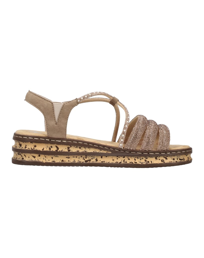 Rieker-Keilsandaletten-62977-gold