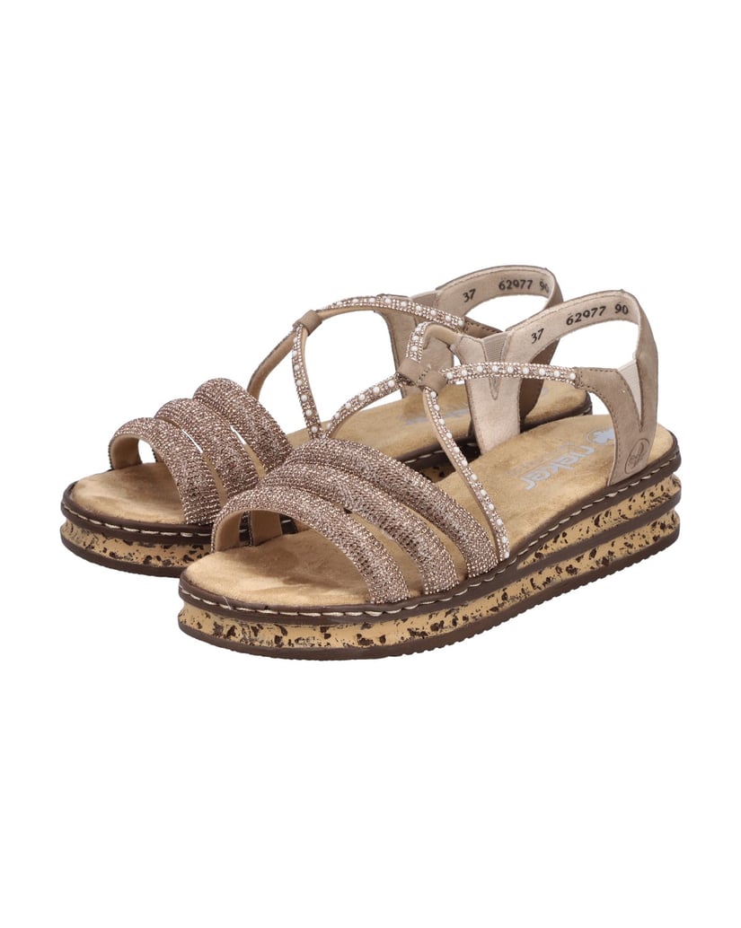 Rieker-Keilsandaletten-62977-gold