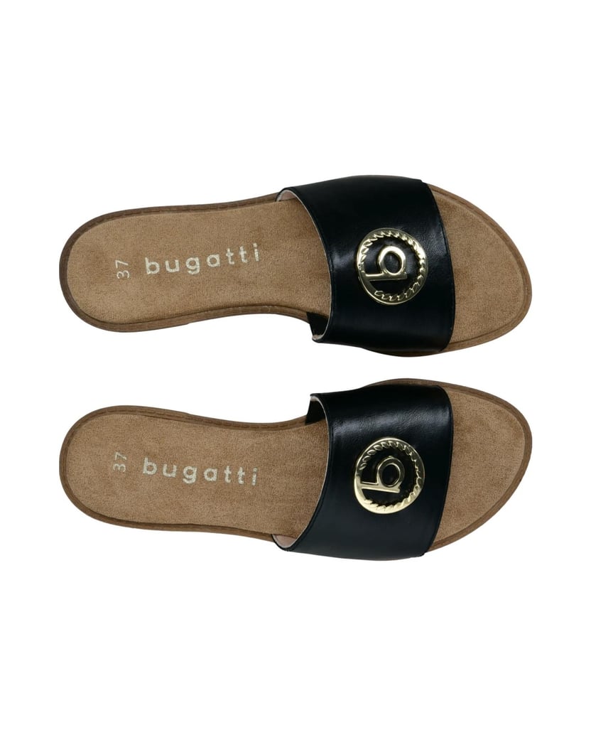 BUGATTI-Pantoletten-schwarz