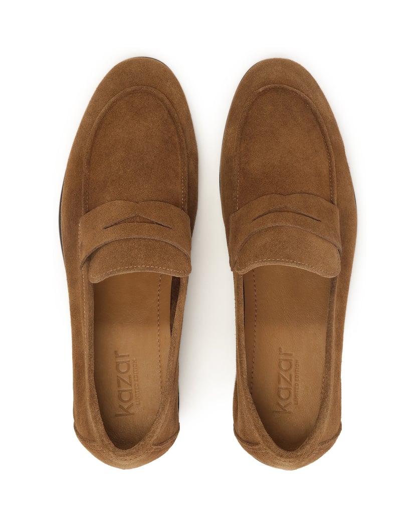 Kazar-Braune-Wildleder-Slipper-von-Limited-Collection-braun