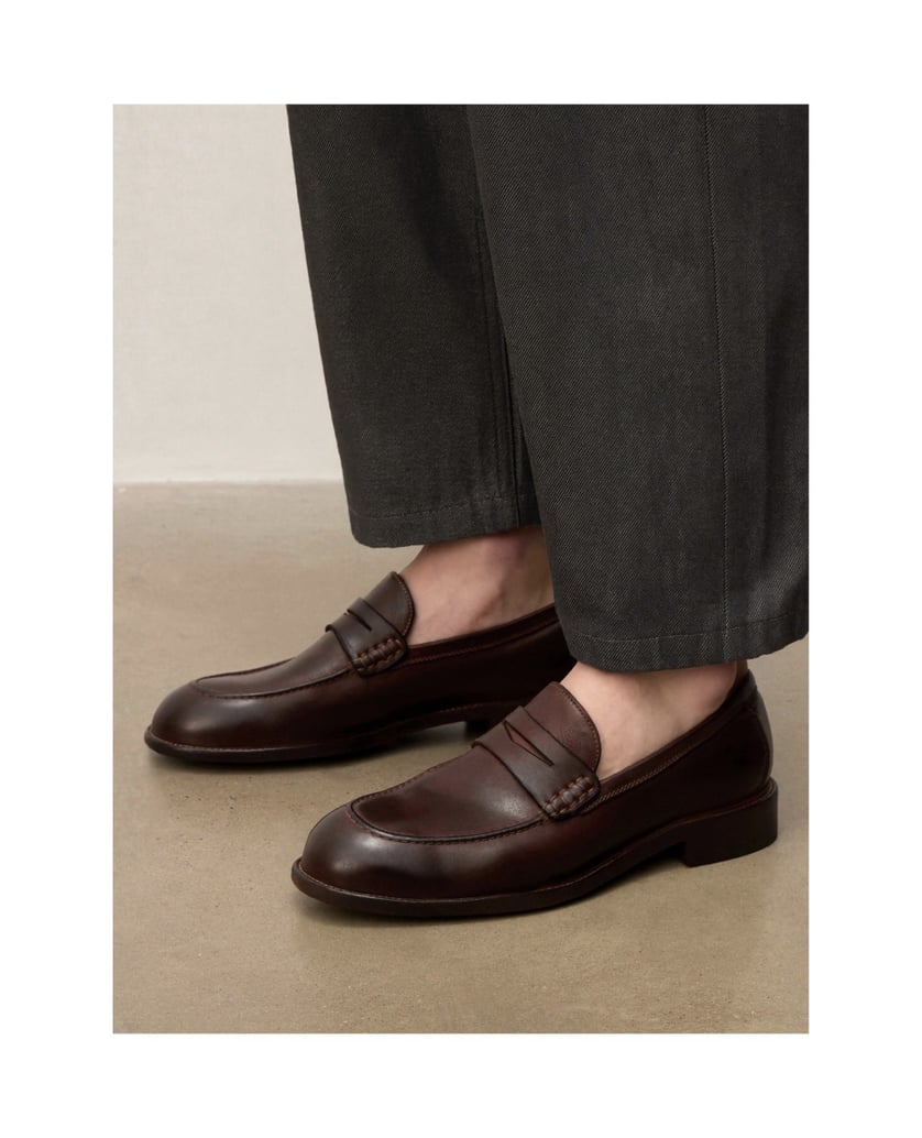 Kazar-Elegante-Leder-Slipper-braun