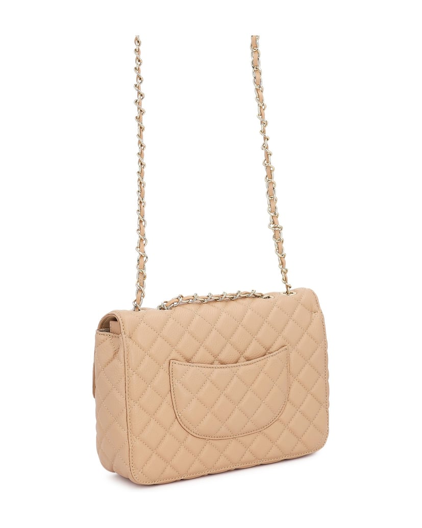 Kazar-Beige-gesteppte-Lederhandtasche-beige