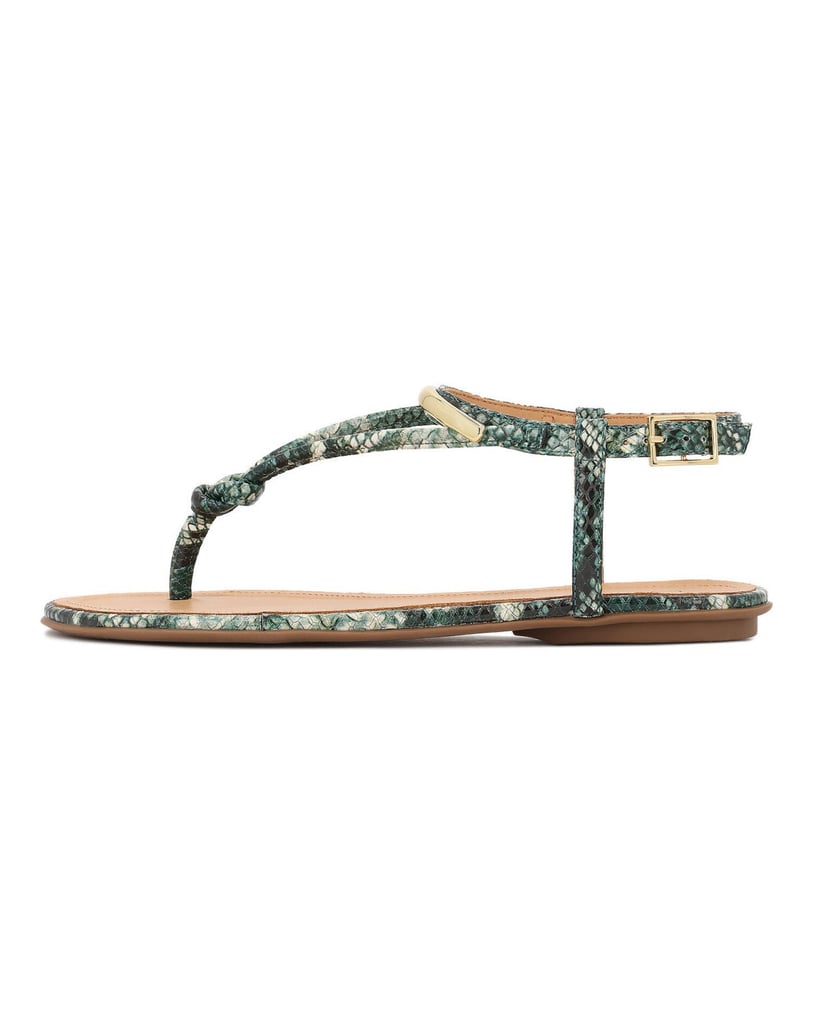 Kazar-Sandalen-mit-einem-einzigartigen-Muster-grün