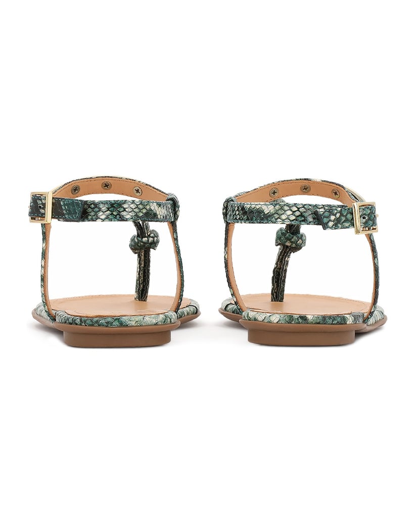 Kazar-Sandalen-mit-einem-einzigartigen-Muster-grün