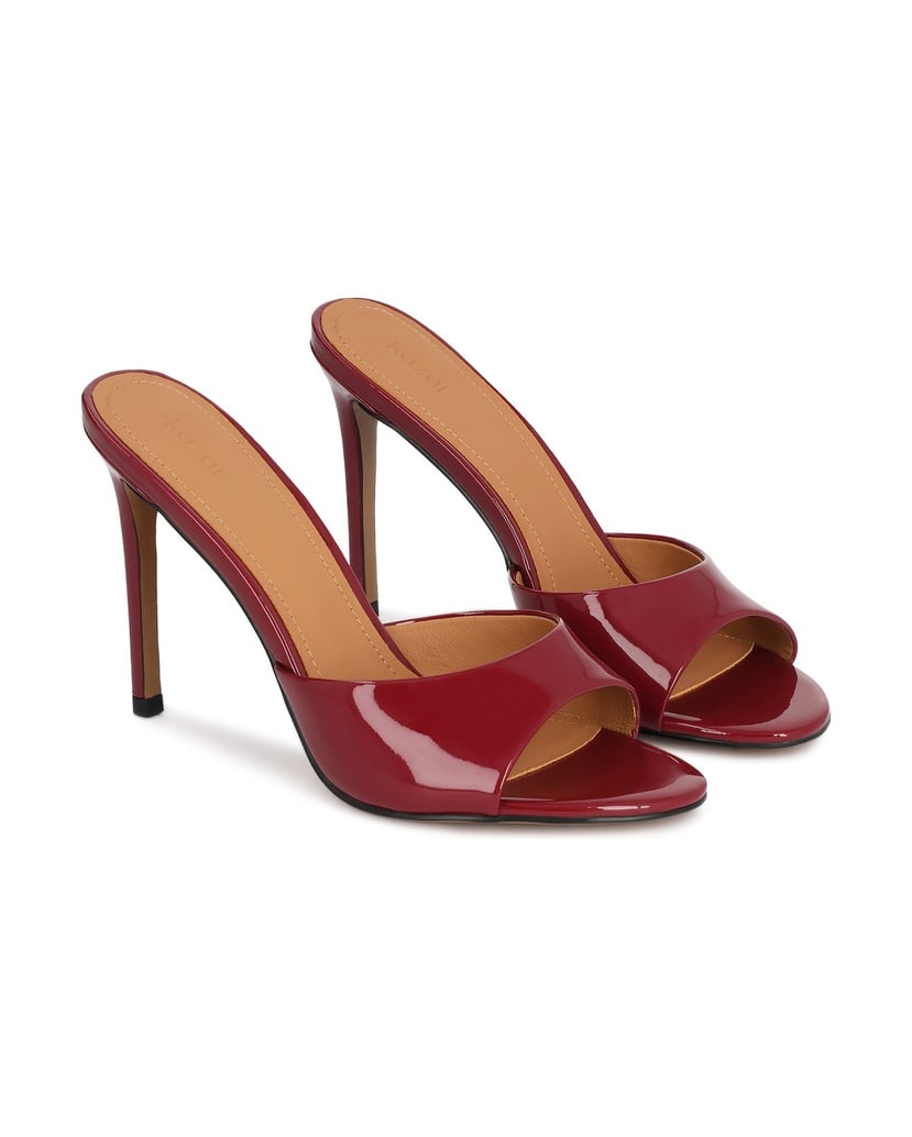 Kazar-Kastanienbraune-Lackleder-Flip-Flops-mit-hohem-Stilettoabsatz-rot