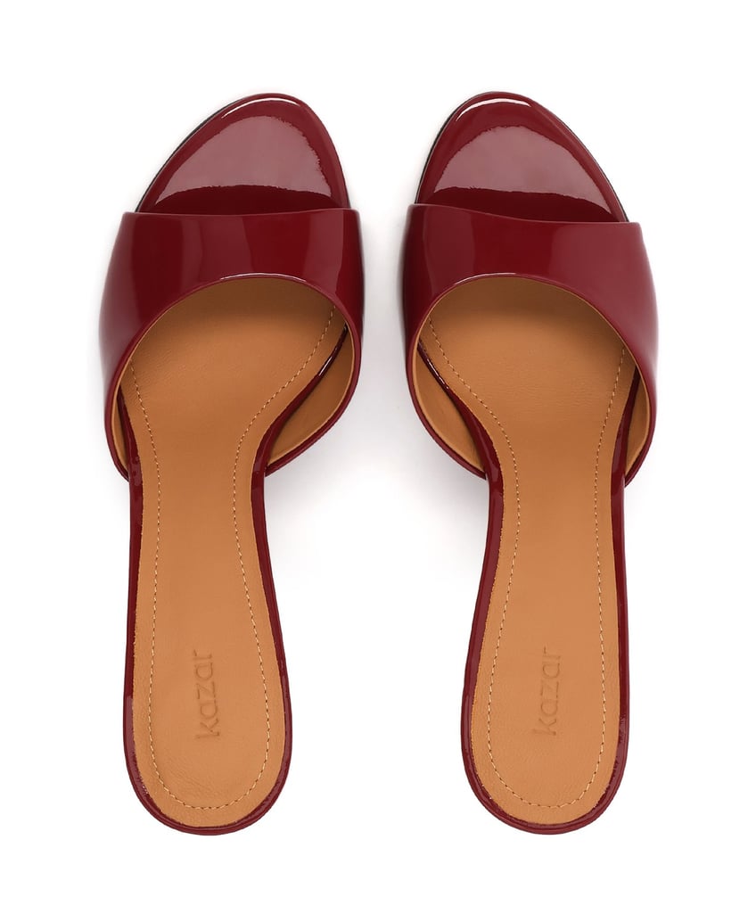 Kazar-Kastanienbraune-Lackleder-Flip-Flops-mit-hohem-Stilettoabsatz-rot