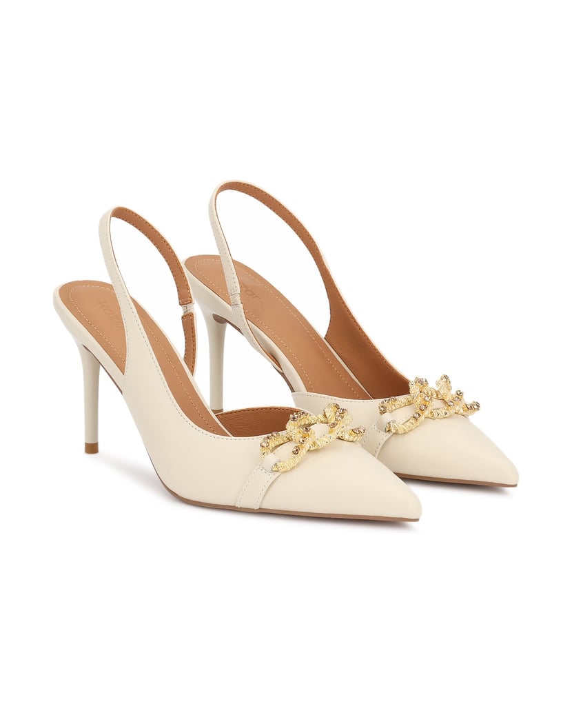 Kazar-Slingback-Pumps-in-einem-gebrochenen-Weißton-mit-Schmuckverzierung-weiss