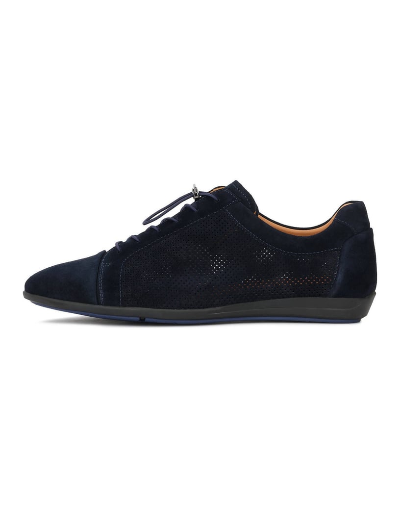 Kazar-Marineblaue-Halbschuhe-mit-Gummibindung-dunkelblau