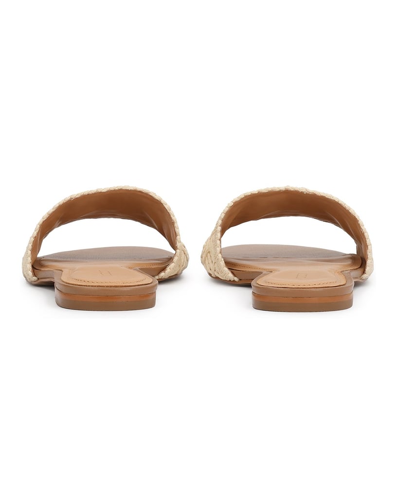 Kazar-Flache-Flip-Flops-mit-geflochtenem-Schaft-beige