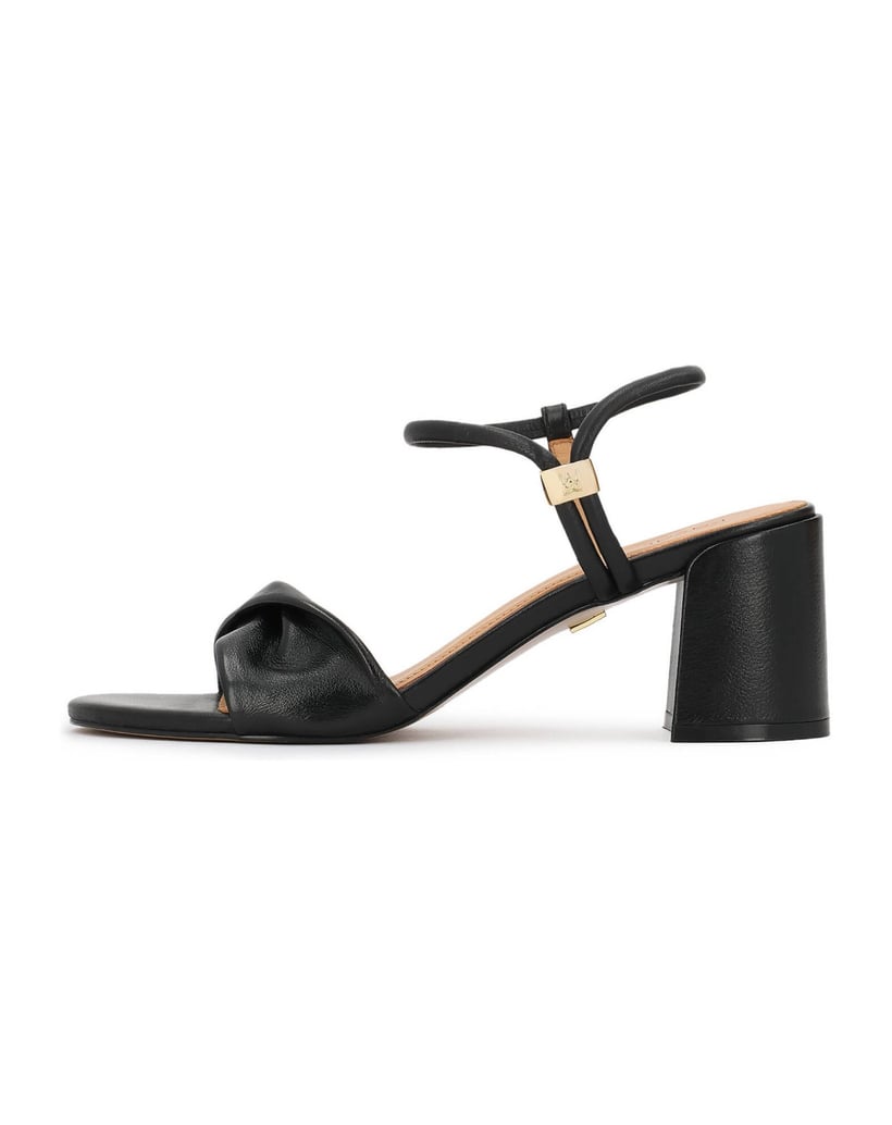 Kazar-Schwarze-Leder-Sandalen-schwarz