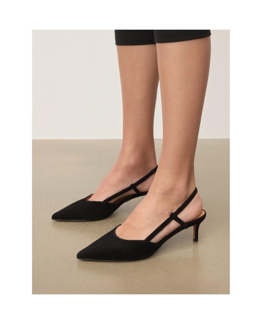 Kazar-Schwarze-Wildlederpumps-mit-offenem-Absatz-schwarz