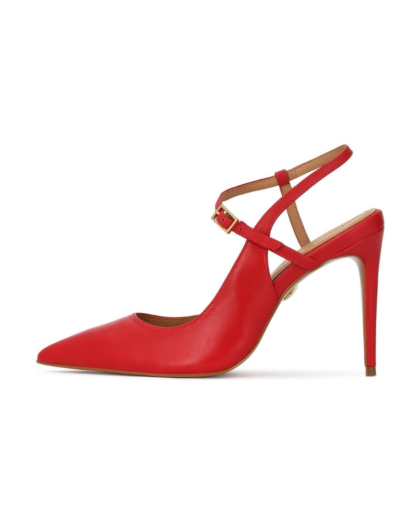 Kazar-Rote-Stiletto-Pumps-mit-offenem-Absatz-rot