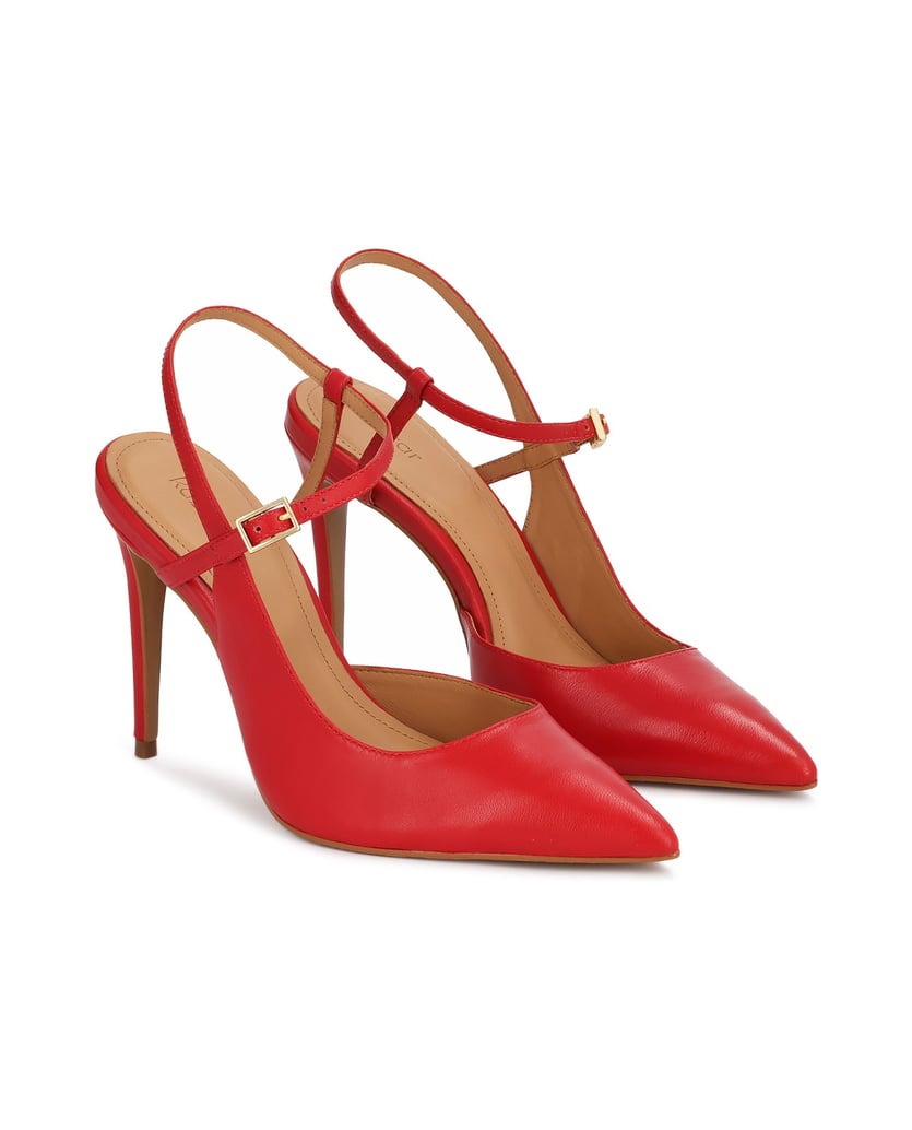 Kazar-Rote-Stiletto-Pumps-mit-offenem-Absatz-rot