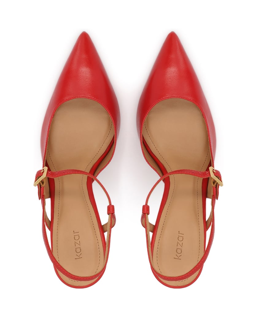 Kazar-Rote-Stiletto-Pumps-mit-offenem-Absatz-rot