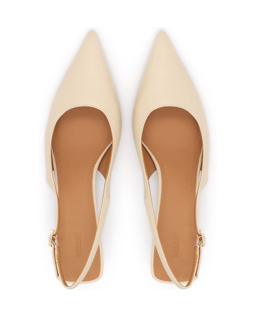 Kazar-Slingback-Pumps-mit-quadratischem-Absatz-beige