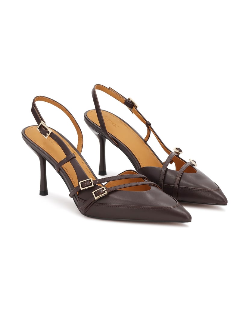 Kazar-Braune-Slingback-Pumps-mit-Riemchen-dunkelbraun