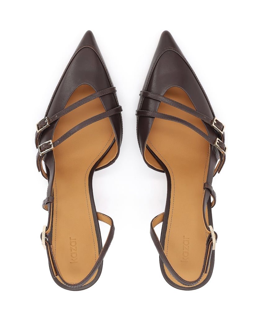 Kazar-Braune-Slingback-Pumps-mit-Riemchen-dunkelbraun