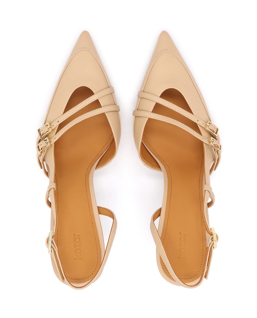 Kazar-Beigefarbene-Pumps-mit-offenen-Absätzen-beige
