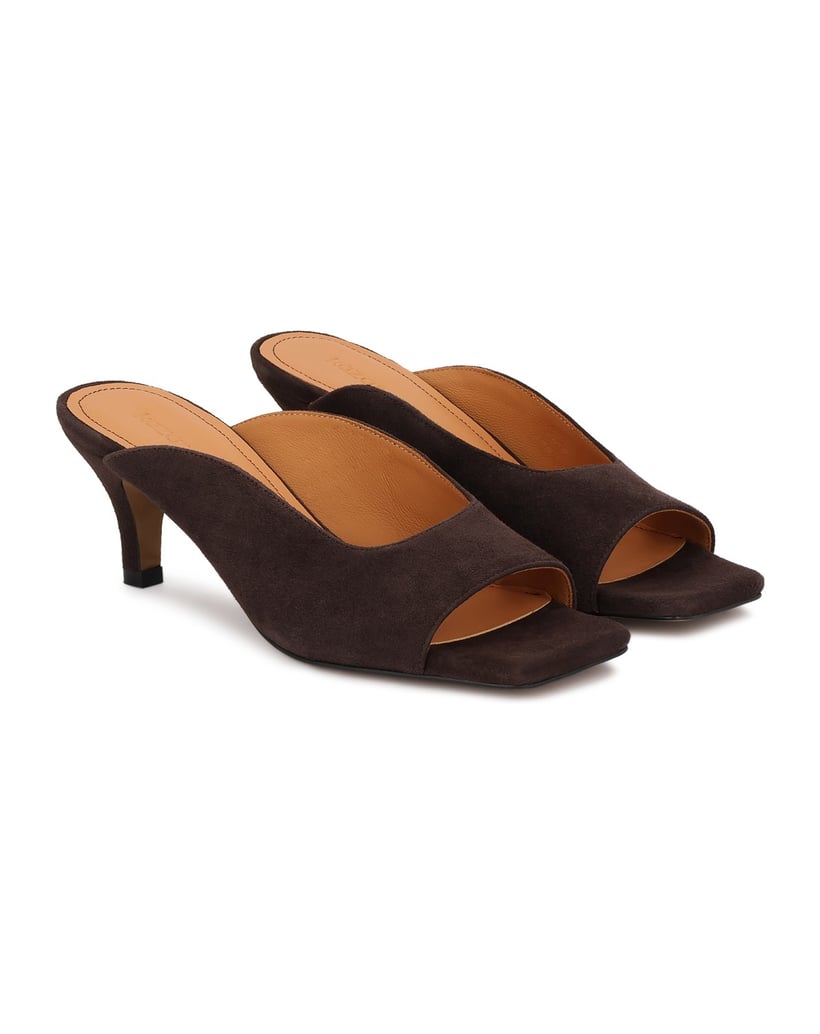Kazar-Wildleder-Flip-Flops-mit-modischem-Schnitt-dunkelbraun
