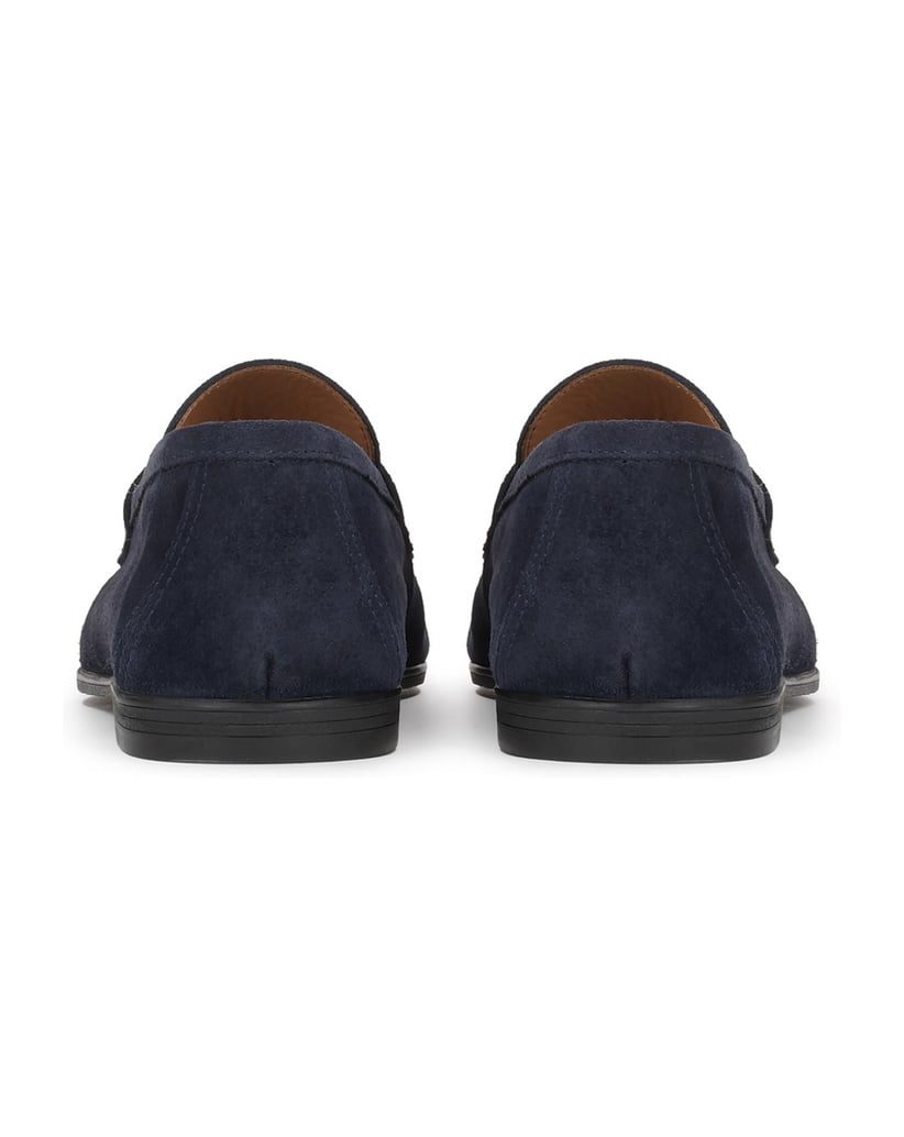 Kazar-Loafers-aus-dunkelblauem-Wildleder-dunkelblau