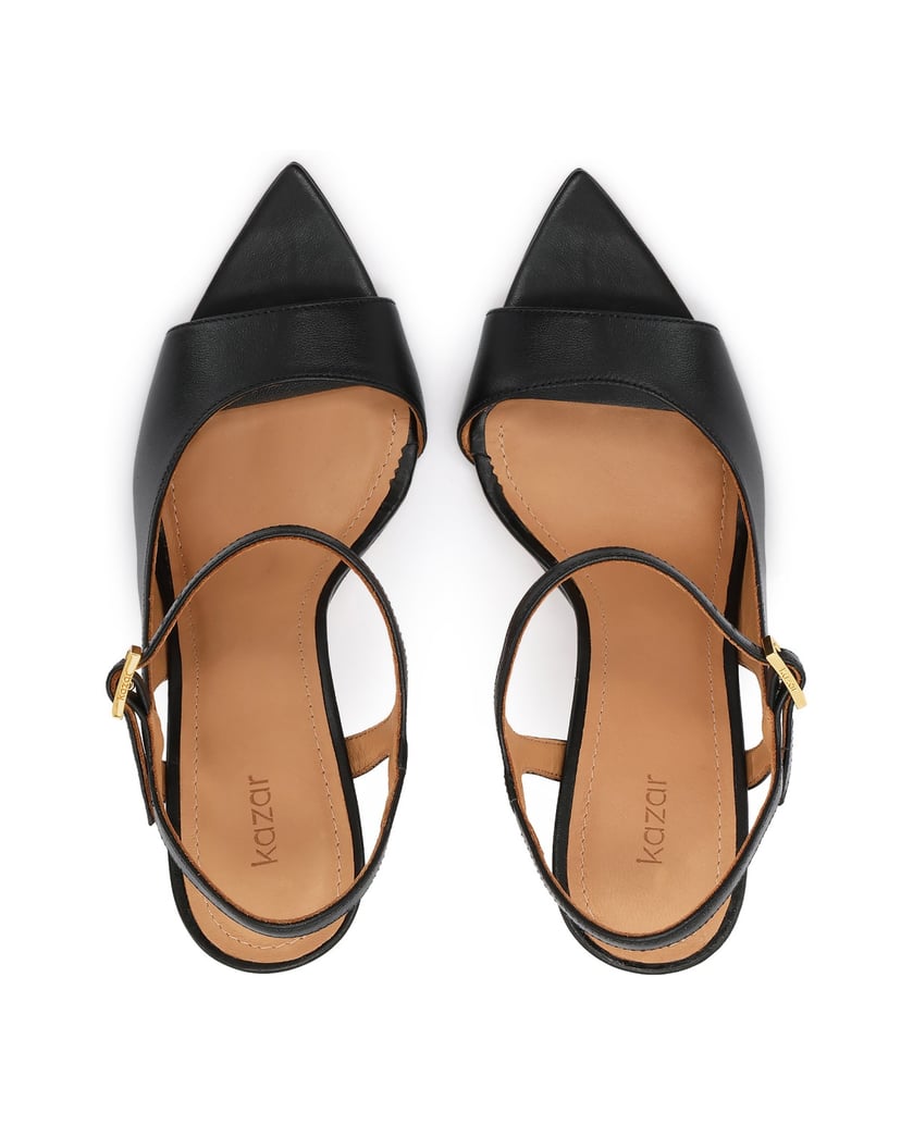 Kazar-Schwarze-Sandalen-mit-auffälligem-Cut-out-Obermaterial