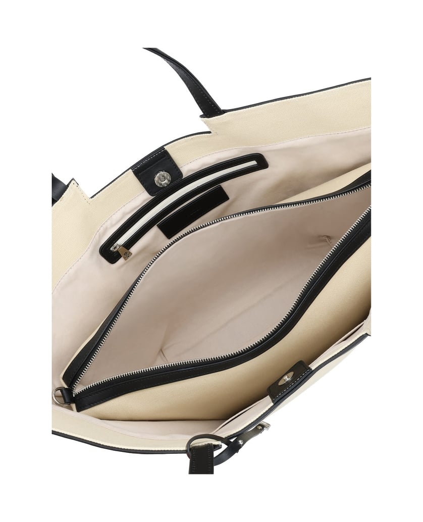 Kazar-Große-Shopper-Tasche-mit-zusätzlichem-Portemonnaie-beige