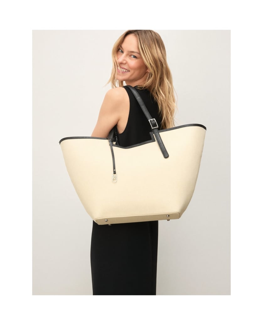 Kazar-Große-Shopper-Tasche-mit-zusätzlichem-Portemonnaie-beige