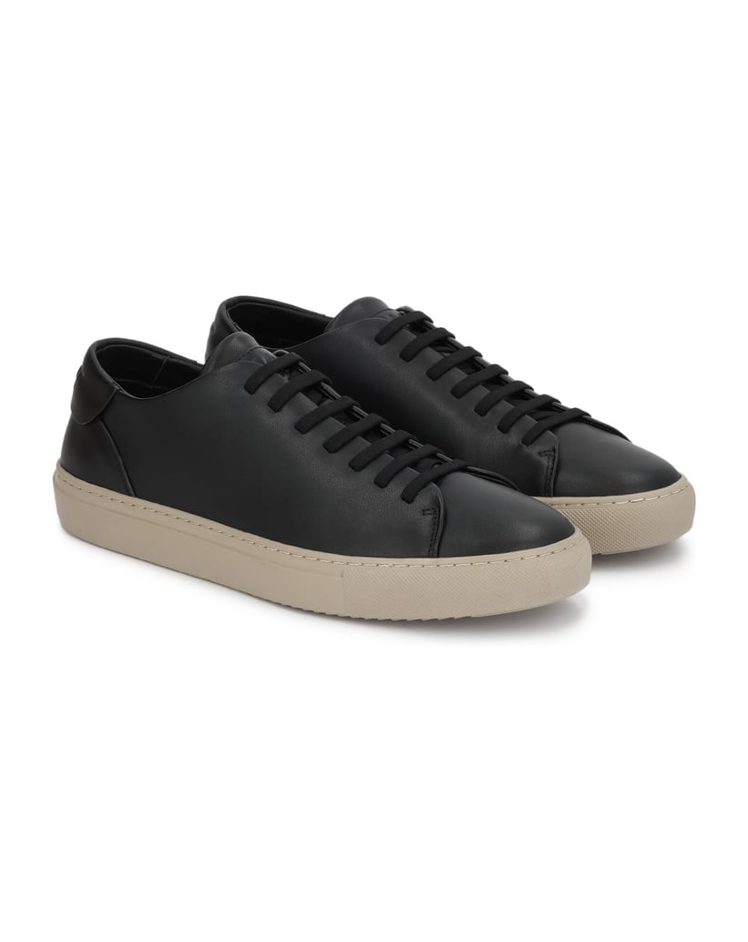 Kazar-Schwarze-Sneakers-mit-kontrastierender-Sohle-schwarz