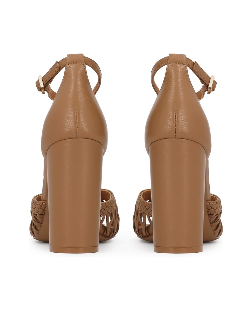 Kazar-Hellbraune-Sandalen-mit-breitem-Absatz-camel