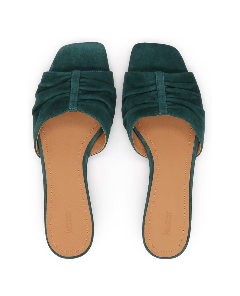 Kazar-Grüne-Wildleder-Flip-Flops-mit-breitem-Absatz-grün