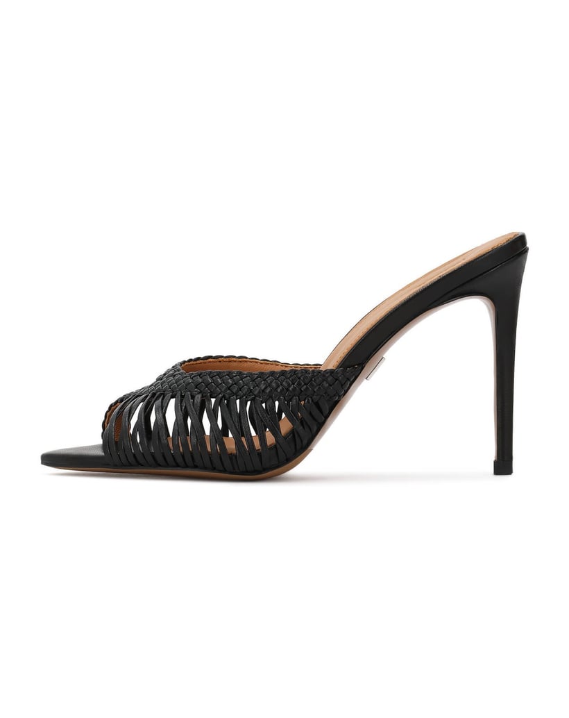 Kazar-Flip-Flops-mit-Absatz-und-geflochtenem-Schaft-schwarz
