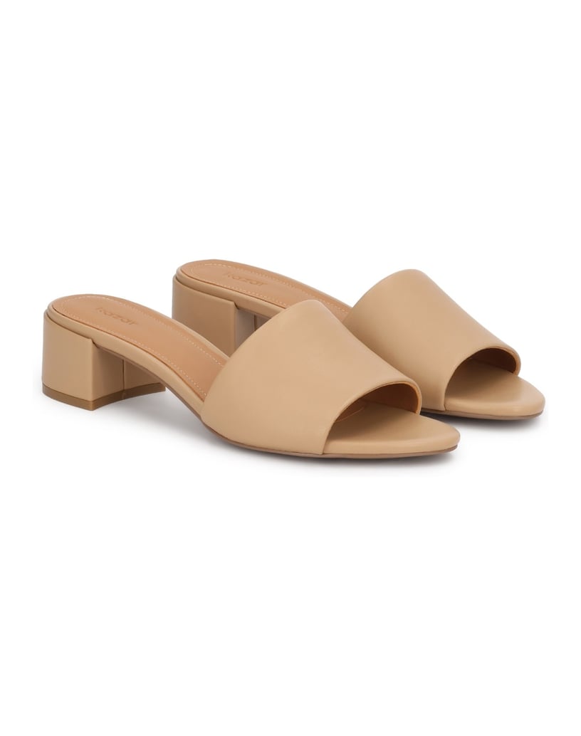 Kazar-Beigefarbene-Leder-Flip-Flops-mit-breitem-Absatz-beige